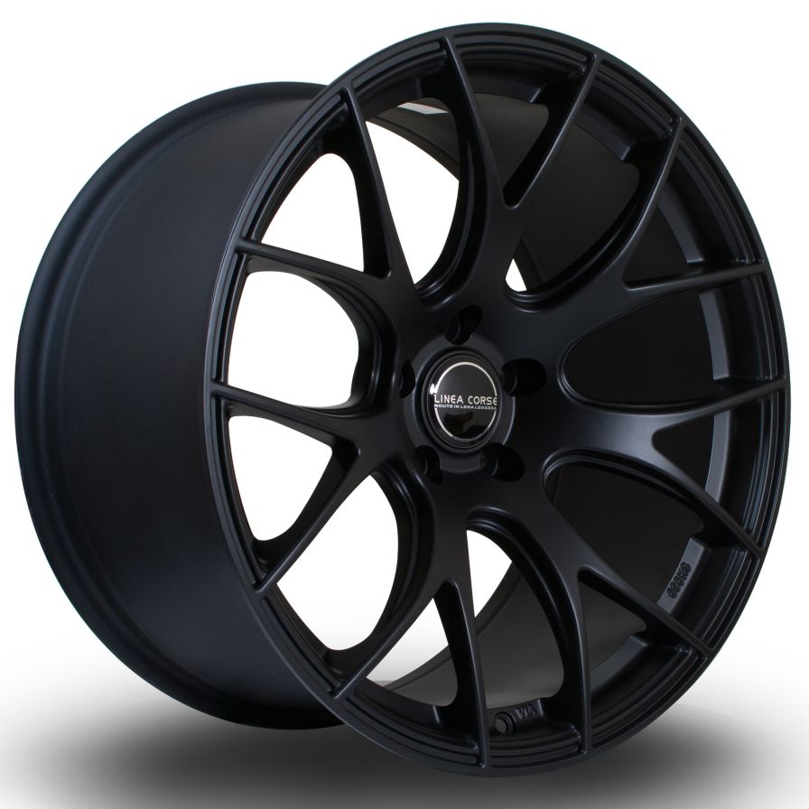 Linea Corse<br>LC818 Flat Black (19x10)
